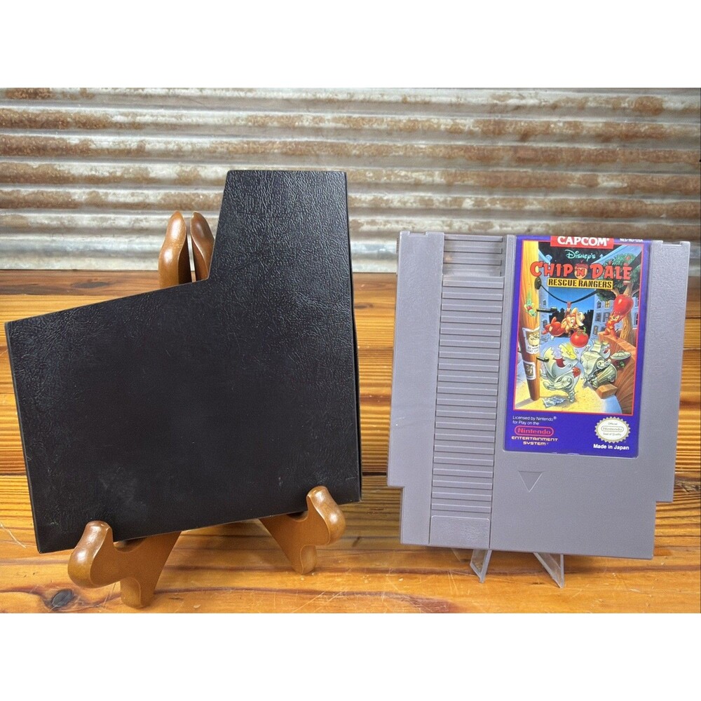 Disney's Chip 'N Dale: Rescue Rangers (Nintendo NES, 1990) Tested - Authentic